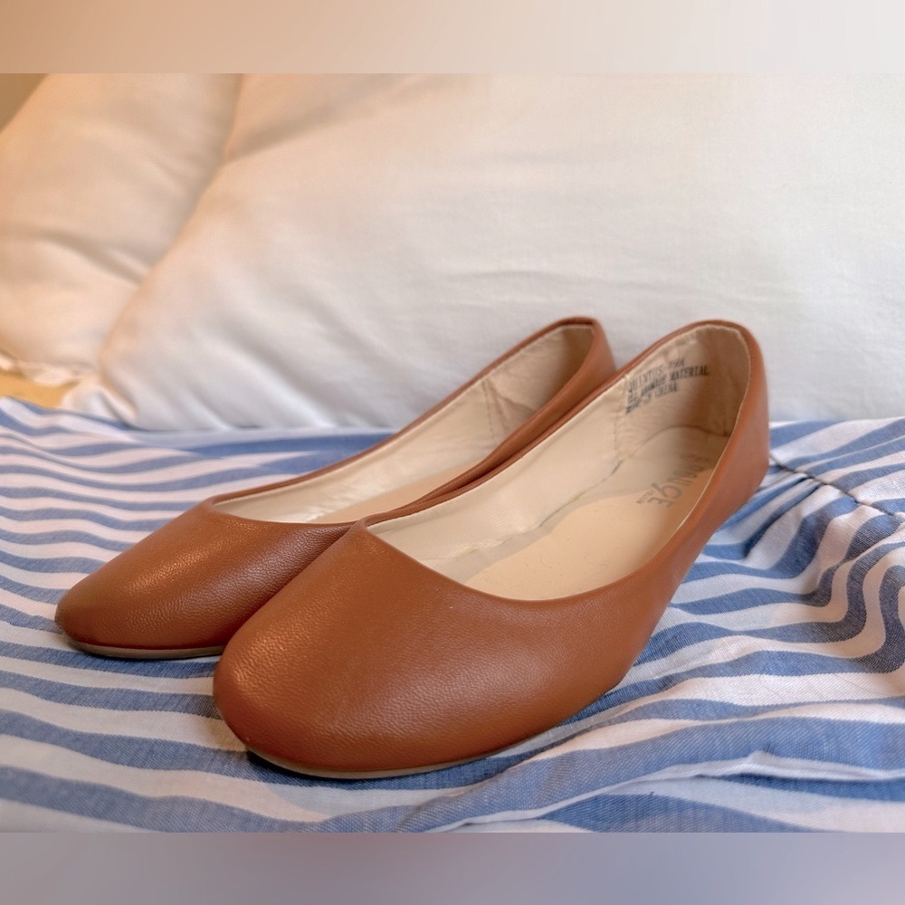 Rouge Helium Rust/Brown Flats - Picture 2 of 6